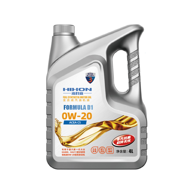 Полностью синтетическое моторное масло Hixon Formula D1 0W-20 (ACEA C5/соответствует VW 508.00/509.00)